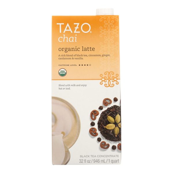 Tazo Tea Organic Tea - Chai Latte - Case Of 6 - 32 Fl Oz For Cheap