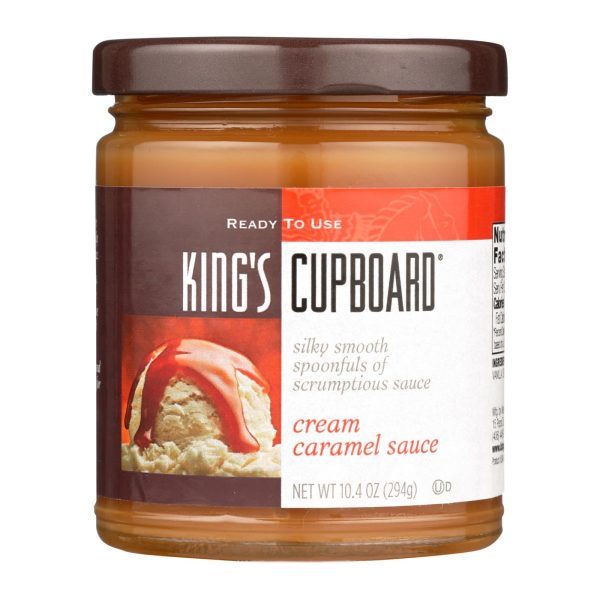 The King s Cupboard Cream - Caramel Sauce - Case Of 12 - 10.4 Oz. Supply