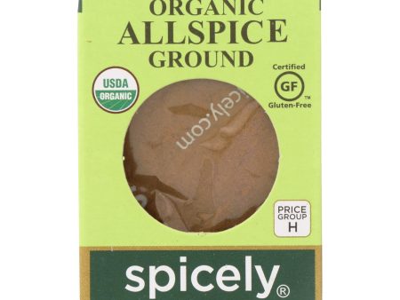 Spicely Organics - Organic Allspice - Ground - Case Of 6 - 0.45 Oz. Fashion