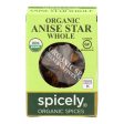 Spicely Organics - Organic Star Anise - Whole - Case Of 6 - 0.1 Oz. For Cheap