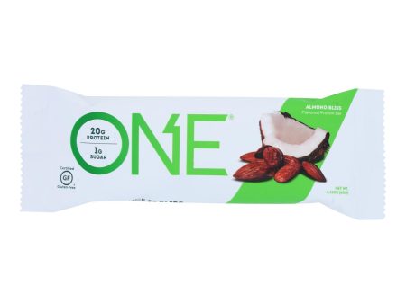 One s Almond Bliss Protein Bar - Case Of 12 - 60 Grm Fashion