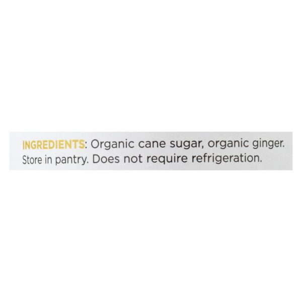 The Ginger People Organic Ginger Syrup  - Case Of 12 - 8 Fz Fashion