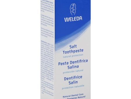 Weleda Salt Toothpaste Peppermint - 2.5 Oz Cheap