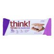 Think! Thin Protein And Fiber Bar - S mores - Case Of 10 - 1.41 Oz on Sale