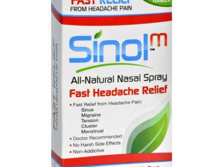 Sinol Headache Relief Nasal Spray - 15 Fl Oz Discount