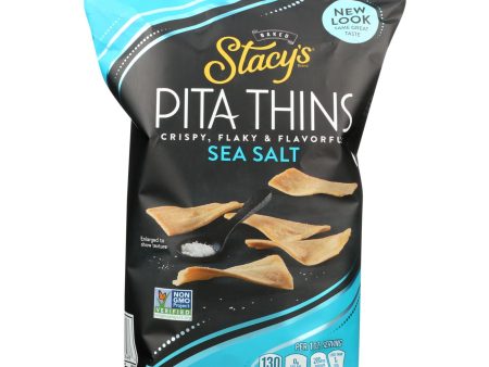 Stacy s Pita Chips Simply Naked Pita Chips - Case Of 8 - 6.75 Oz. Online Hot Sale