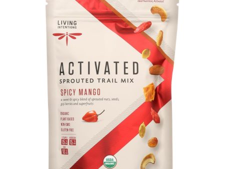 Living Intentions Trail Mix - Organic - Sprouted - Mango Goji Fire - 7 Oz - Case Of 6 Online