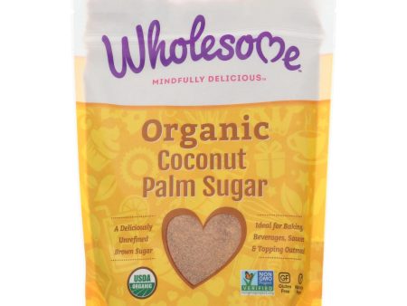 Wholesome Sweeteners Sugar - Organic - Coconut Palm - 16 Oz - Case Of 6 Discount