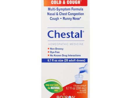 Boiron - Chestal Cold N Cough - Adult - 6.7 Fl Oz For Discount