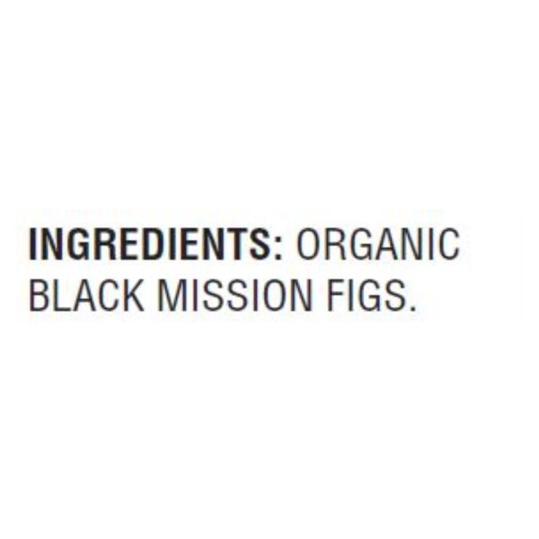 Woodstock Organic Unsweetened Black Mission Figs - Case Of 8 - 10 Oz Sale