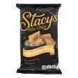 Stacy s Pita Chips Parmesan Garlic And Herb Pita Chips - Parmesan Garlic - Case Of 12 - 7.33 Oz. on Sale