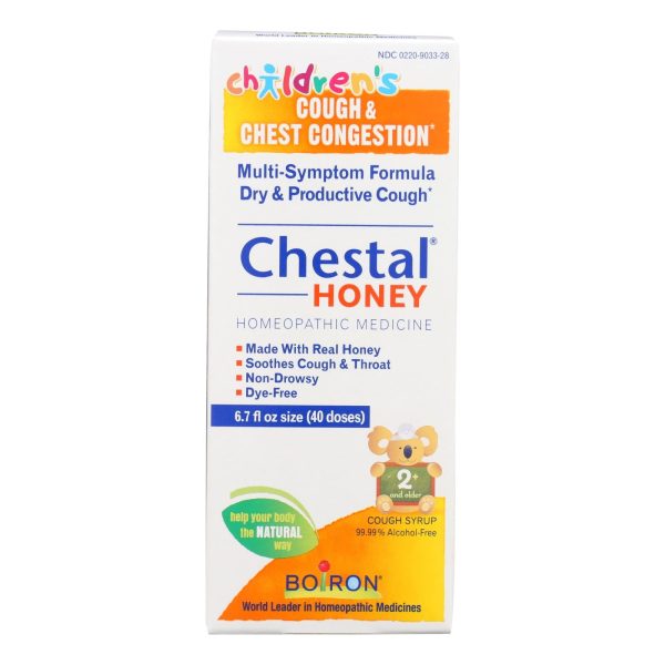 Boiron - Chestal - Cough And Chest Congestion - Honey - Childrens - 6.7 Oz Hot on Sale