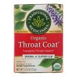 Traditional Medicinals Organic Throat Coat Herbal Tea - 16 Tea Bags - Case Of 6 Sale