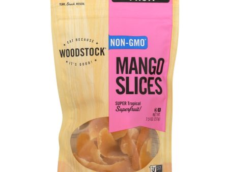 Woodstock Sweetened Mango Slices - Case Of 8 - 7.5 Oz Fashion