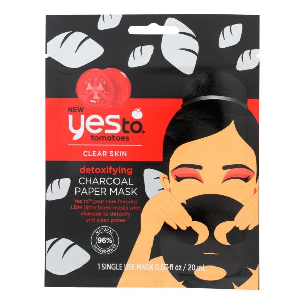 Yes To - Mask Charcoal Paper - Case Of 6 - .67 Fz Online