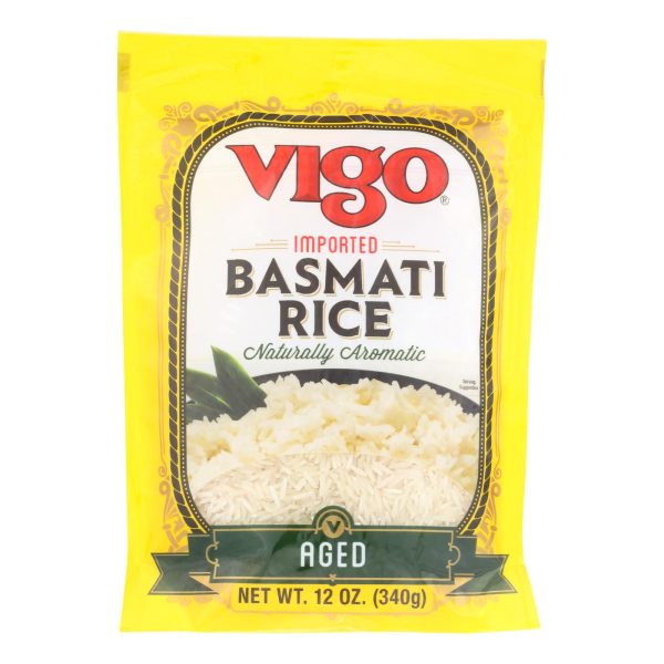 Vigo Rice - Basmati - Case Of 6 - 12 Oz Cheap