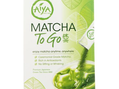 Aiya Tea - Stick - Matcha To Go - Case Of 8 - 10 Count Online