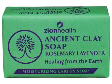 Zion Health - Ancnt Cly Soap Rsmry Lvnd - 1 Each - 6 Oz Cheap