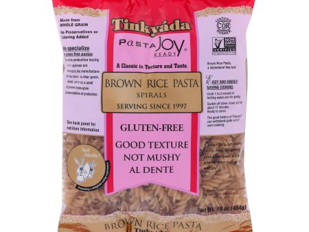 Tinkyada Brown Rice Spirals - Case Of 12 - 16 Oz Online Sale