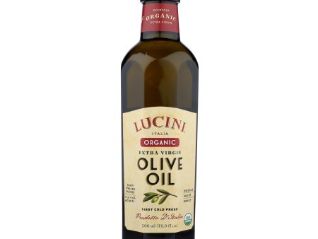 Lucini Italia Extra Virgin Olive Oil  - Case Of 6 - 16.9 Fz For Sale