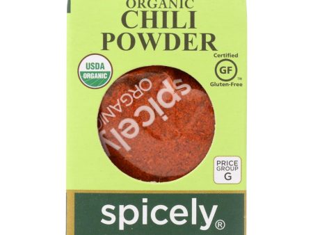 Spicely Organics - Organic Chili Powder - Case Of 6 - 0.45 Oz. For Cheap