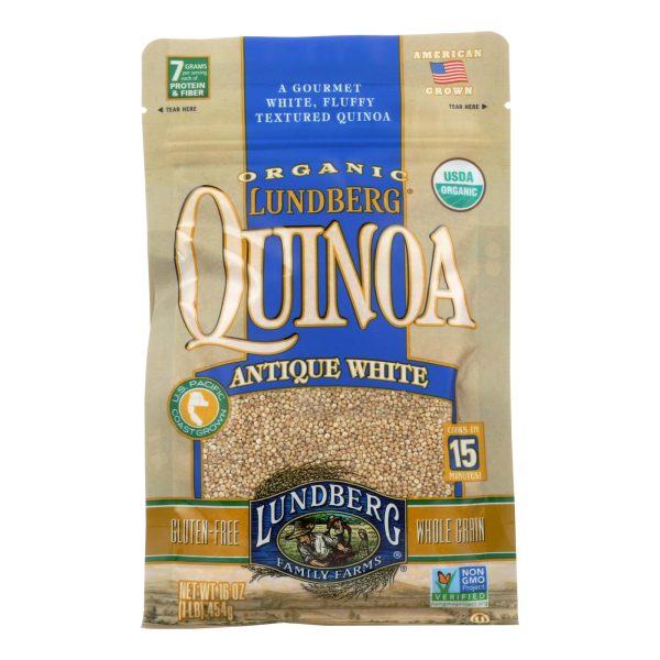 Lundberg Family Farms Organic California White Basmati Rice - Case Of 6 - 1 Lb. Fashion