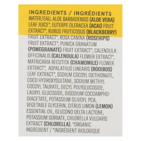 Acure - Facial Cleansing Gel - Superfruit And Chlorella - 4 Fl Oz. For Cheap