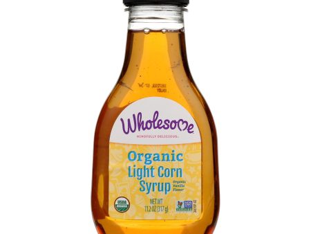 Wholesome Sweeteners Light Corn Syrup - Liquid Sweetener - Case Of 6 - 11.2 Oz. Fashion