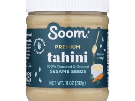 Soom - Tahini Sesame - Case Of 6-11 Oz Sale