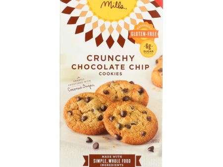 Simple Mills Cookies - Crunchy Chocolate Chip - Case Of 6 - 5.5 Oz Sale