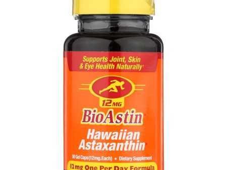 Nutrex Hawaii Bioastin Hawaiin Astaxanthin - 12 Mg - 50 Gel Caps Discount