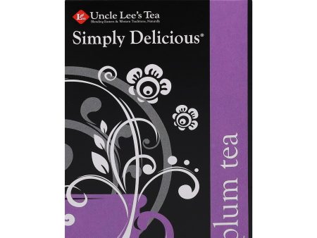 Uncle Lee s Tea - Tea Simply Del Plum - 1 Each - 18 Bag Online now