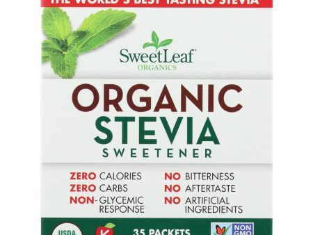 Sweet Leaf Sweetener - Organic - Stevia - 35 Count Online