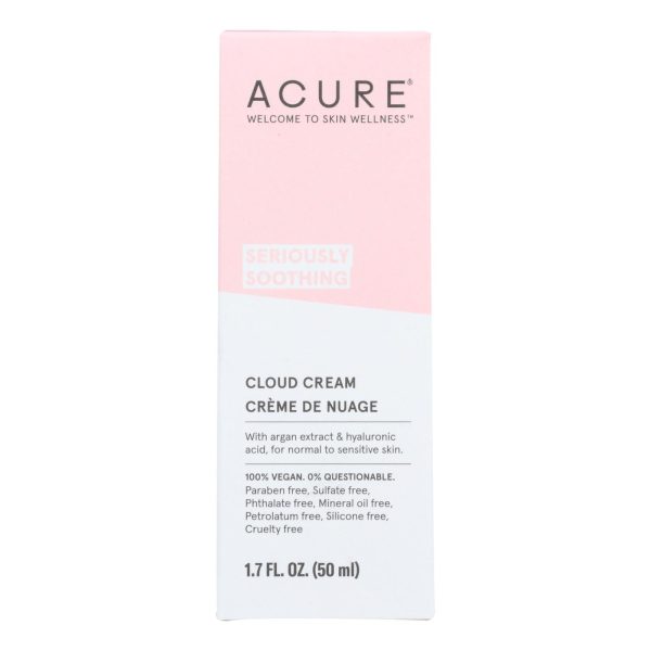 Acure - Cream - Soothing - Cloud - 1.7 Fl Oz Sale