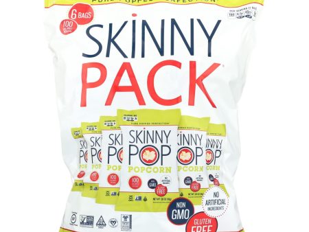 Skinnypop Popcorn 100 Calorie Popcorn Bags - Case Of 10 - 0.65 Oz. on Sale