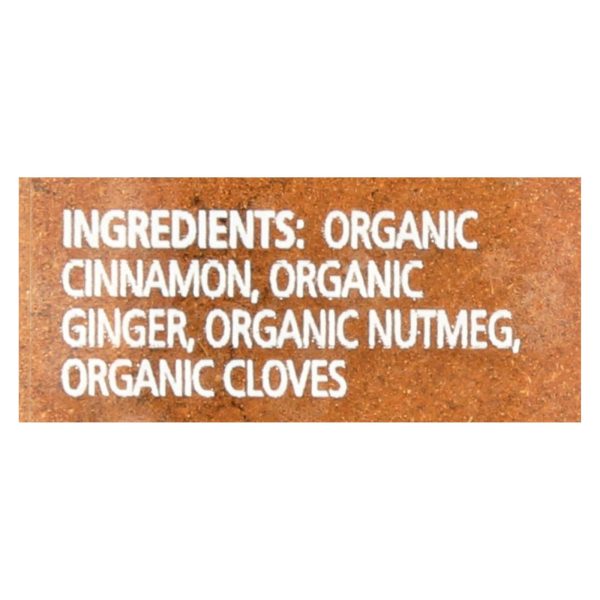 Simply Organic Pumpkin Spice - Case Of 6 - 1.94 Oz. Online Sale