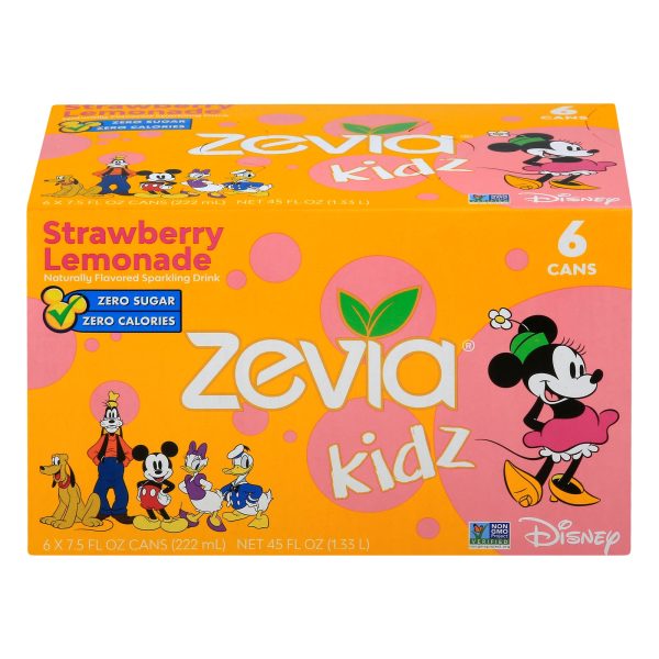 Zevia - Kidz Straw Lmaidsprk Rnk - Case Of 4-6 7.5 Fz For Cheap