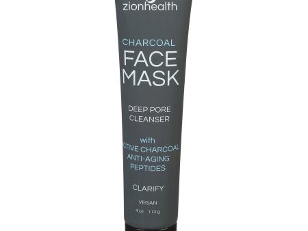 Zion Health - Face Mask Charcoal Adama - 1 Each - 4 Oz Fashion