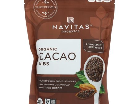 Navitas Naturals Cacao Nibs - Organic - Raw - 16 Oz - Case Of 6 Fashion