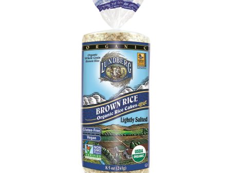 Lundberg Family Farms - Rice Cake Brown Saltd - Case Of 6-8.5 Oz Hot on Sale