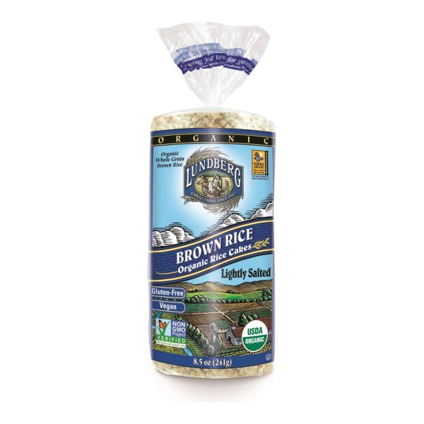 Lundberg Family Farms - Rice Cake Brown Saltd - Case Of 6-8.5 Oz Hot on Sale