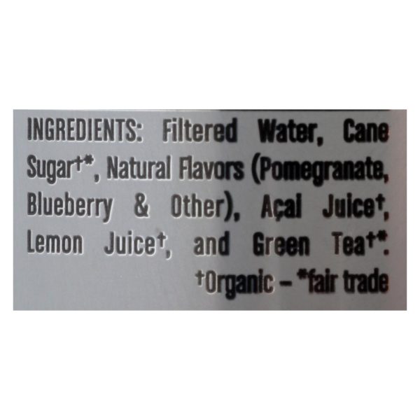 Steaz Lightly Sweetened Green Tea - Blueberry Pomegranate - Case Of 12 - 16 Fl Oz. Discount