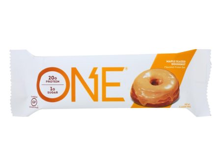 One Brands Protein Bar Maple Glazed Doughnut  - Case Of 12 - 60 Grm Hot on Sale