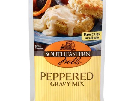 Southeastern Mills Gravy - Pepper - Case Of 24 - 2.75 Oz Supply