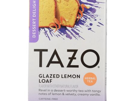 Tazo Tea - Tea Hrbl Glzd Lemon Loaf - Case Of 6 - 15 Bag For Discount