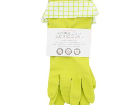 Full Circle Home - Splash Patrol Natural Latex Cleaning Gloves - Case Of 6 - 1 Count Fashion