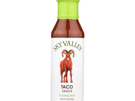 Sky Valley Taco Sauce  - Case Of 6 - 13 Oz Supply