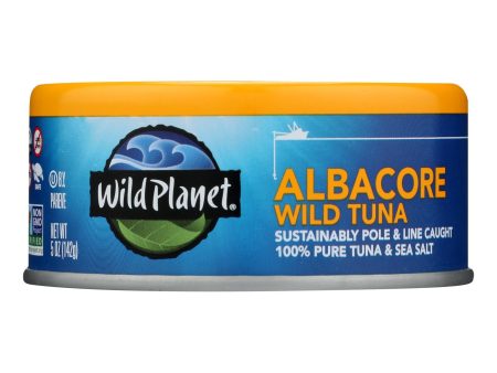 Wild Planet Albacore Tuna - Low Mercury - Case Of 12 - 5 Oz. Cheap