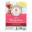 Traditional Medicinals Organic Weightless Cranberry Herbal Tea - 16 Tea Bags - Case Of 6 Cheap