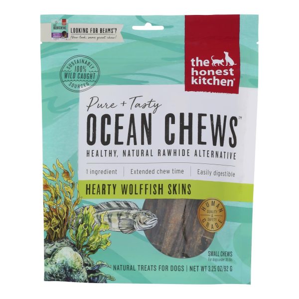 The Honest Kitchen - Dog Treats - Beams Smalls Fish Skin - Case Of 6 - 3.25 Oz. For Sale